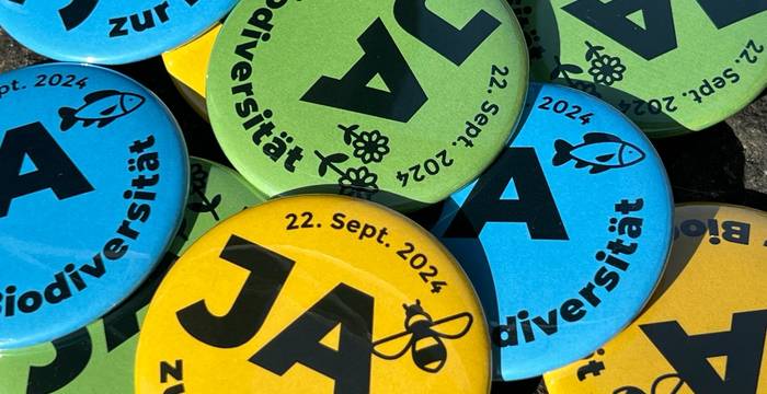 Ja zur Biodiversität