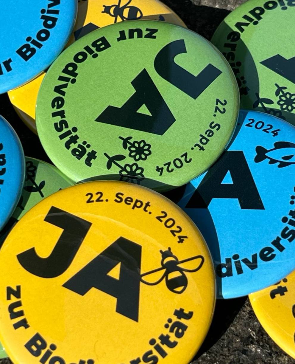 Ja zur Biodiversität